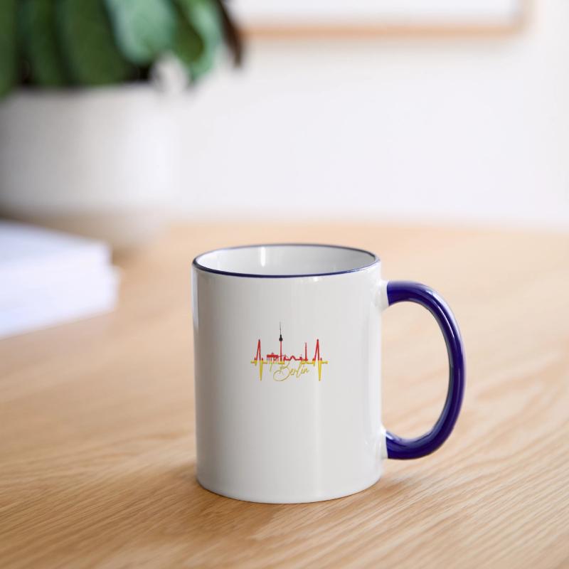 Berlin Skyline Heartbeat Germany Fan I Love Berlin