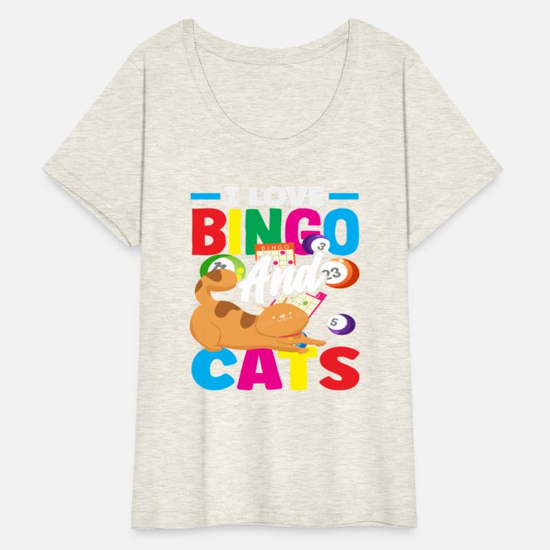 Bingo Lover Cat Enthusiast Fun Bingo Player