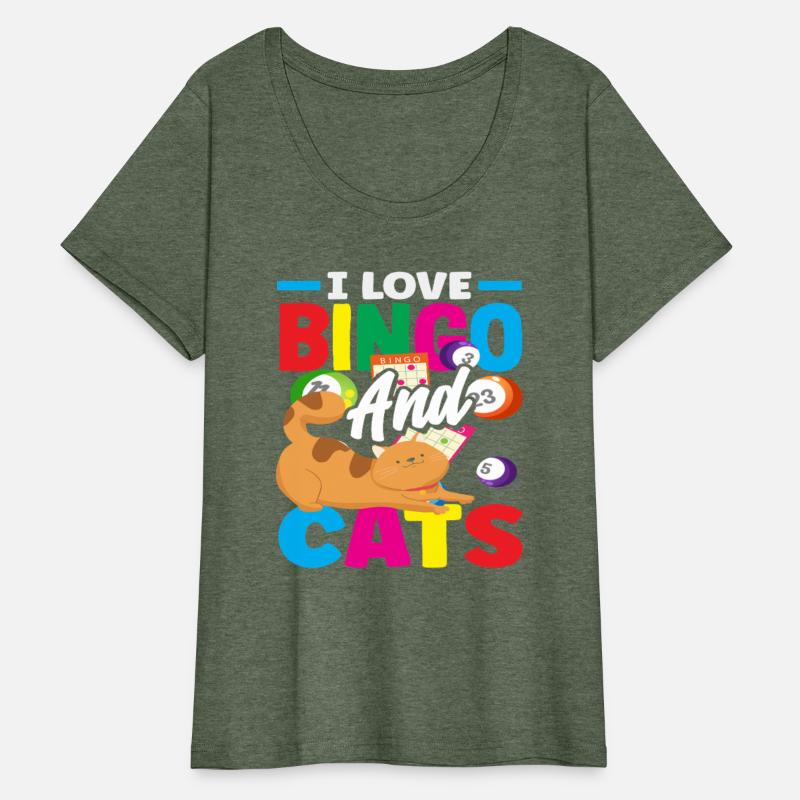Bingo Lover Cat Enthusiast Fun Bingo Player