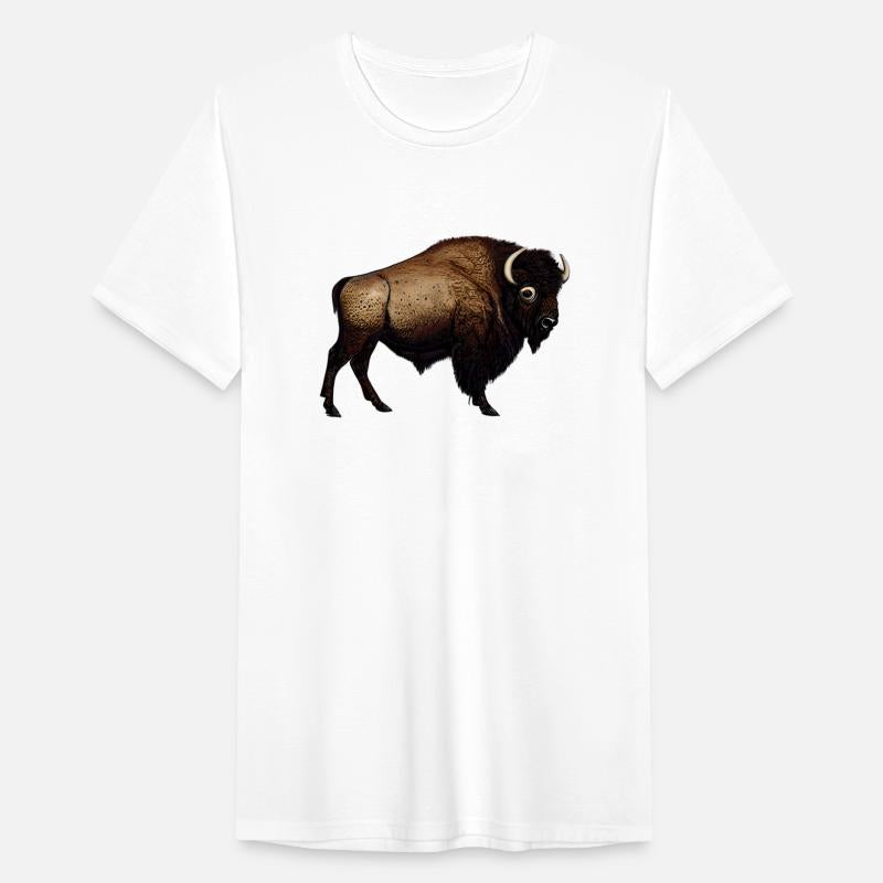 Bison art design majesty of nature buffalo
