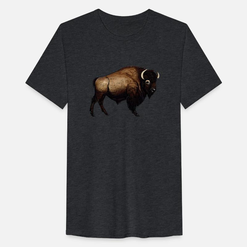 Bison art design majesty of nature buffalo