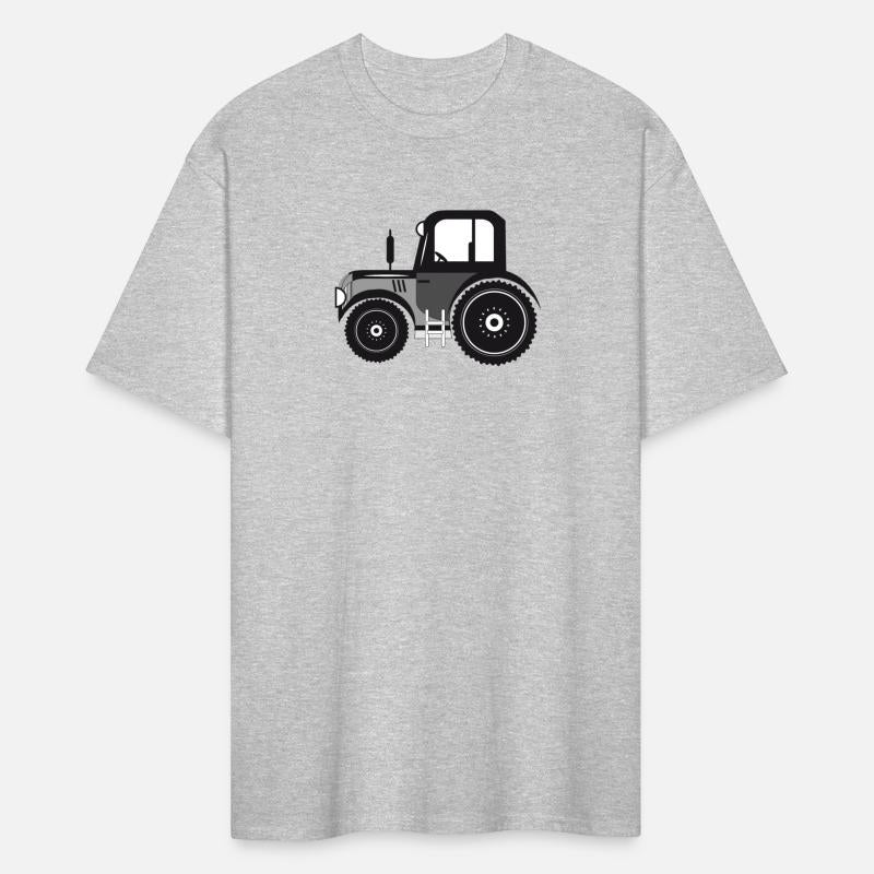 black and white tractor for tractor fans