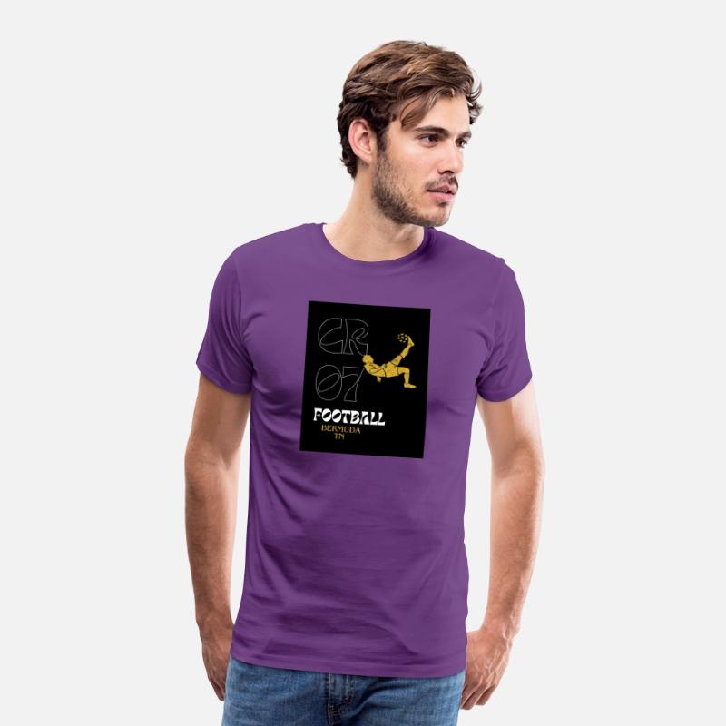 Black Dark and Trendy Illustrative T Shirt Footbal