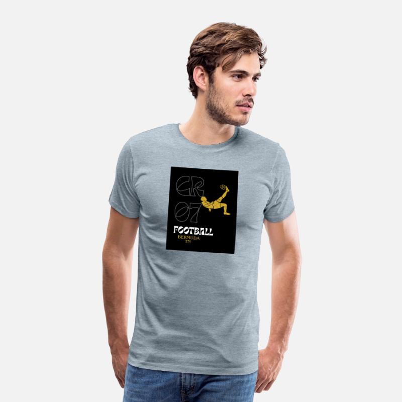 Black Dark and Trendy Illustrative T Shirt Footbal