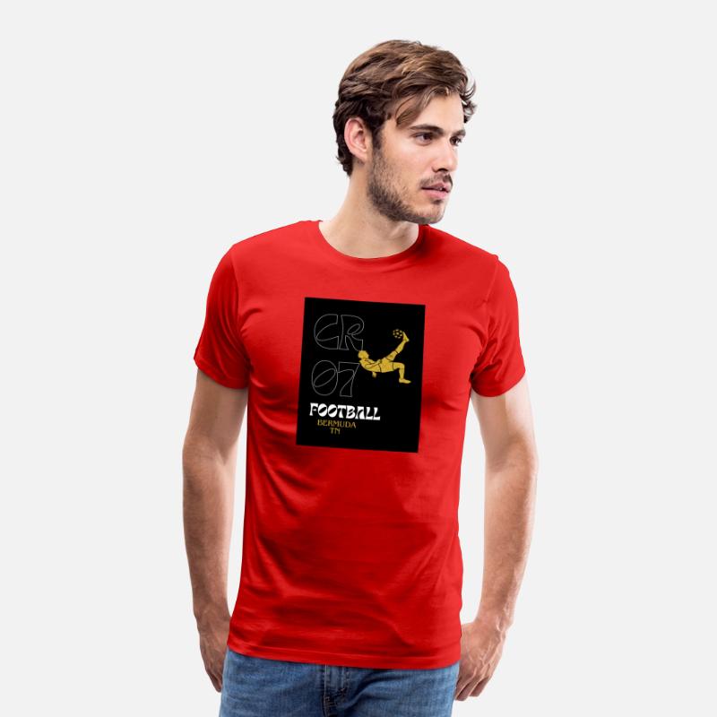 Black Dark and Trendy Illustrative T Shirt Footbal