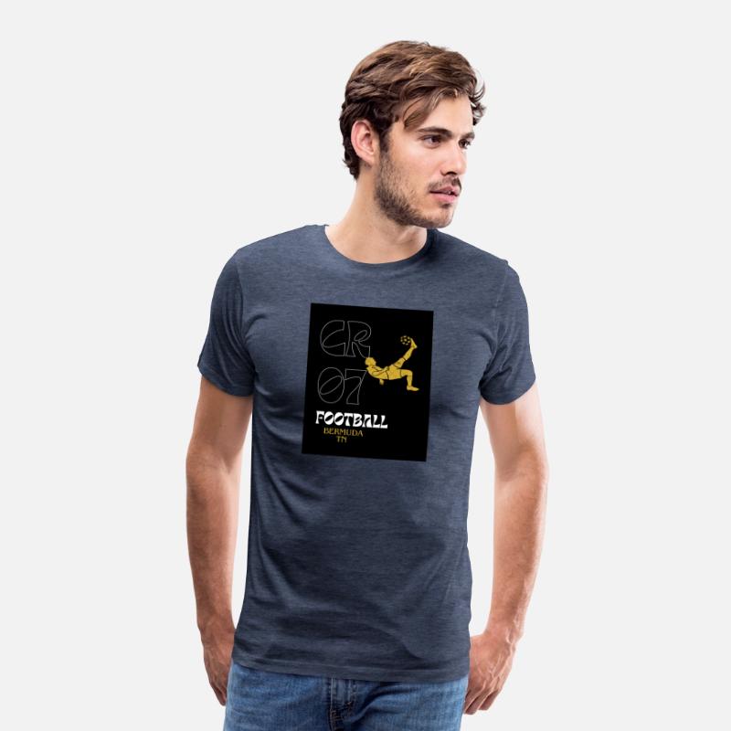 Black Dark and Trendy Illustrative T Shirt Footbal