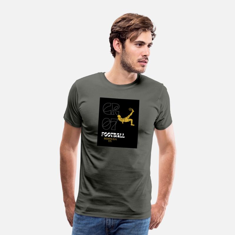 Black Dark and Trendy Illustrative T Shirt Footbal