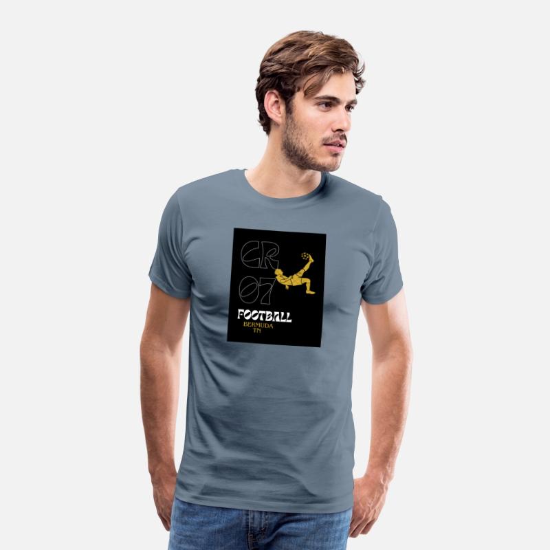 Black Dark and Trendy Illustrative T Shirt Footbal