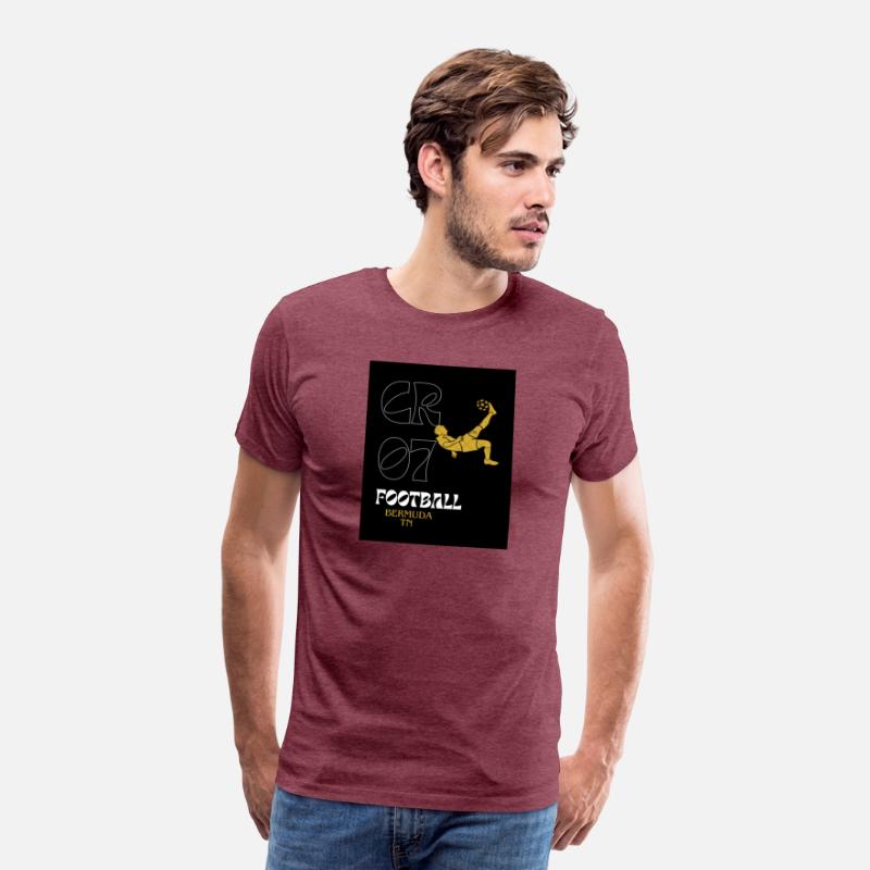 Black Dark and Trendy Illustrative T Shirt Footbal