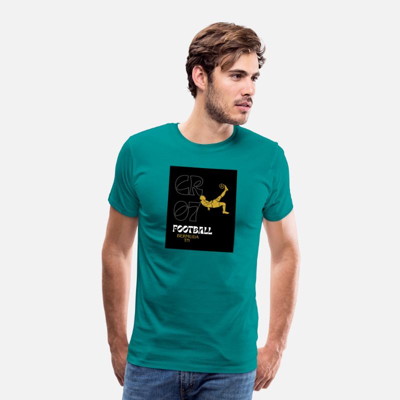 Black Dark and Trendy Illustrative T Shirt Footbal