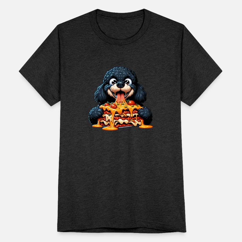 Black Poodle Loves Lasagna Comic