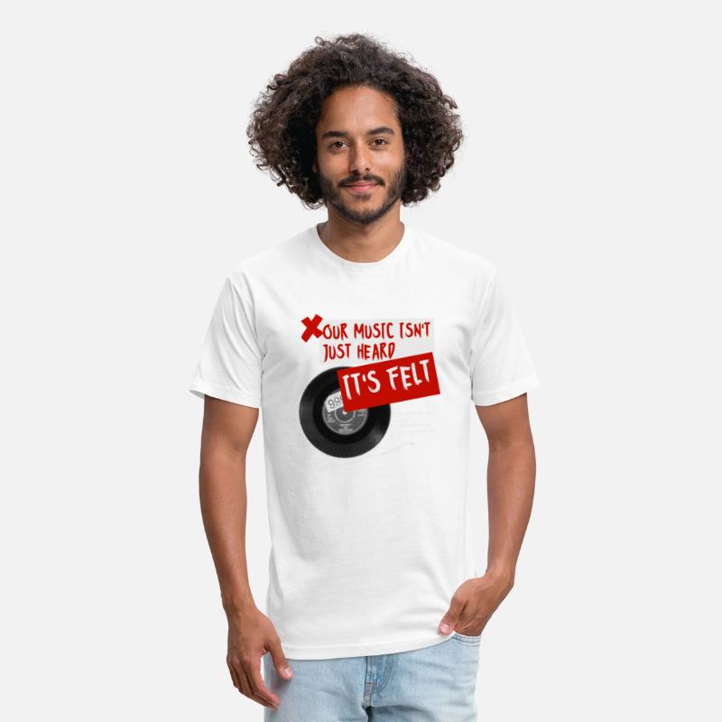 Black Red Grunge Music T Shirt