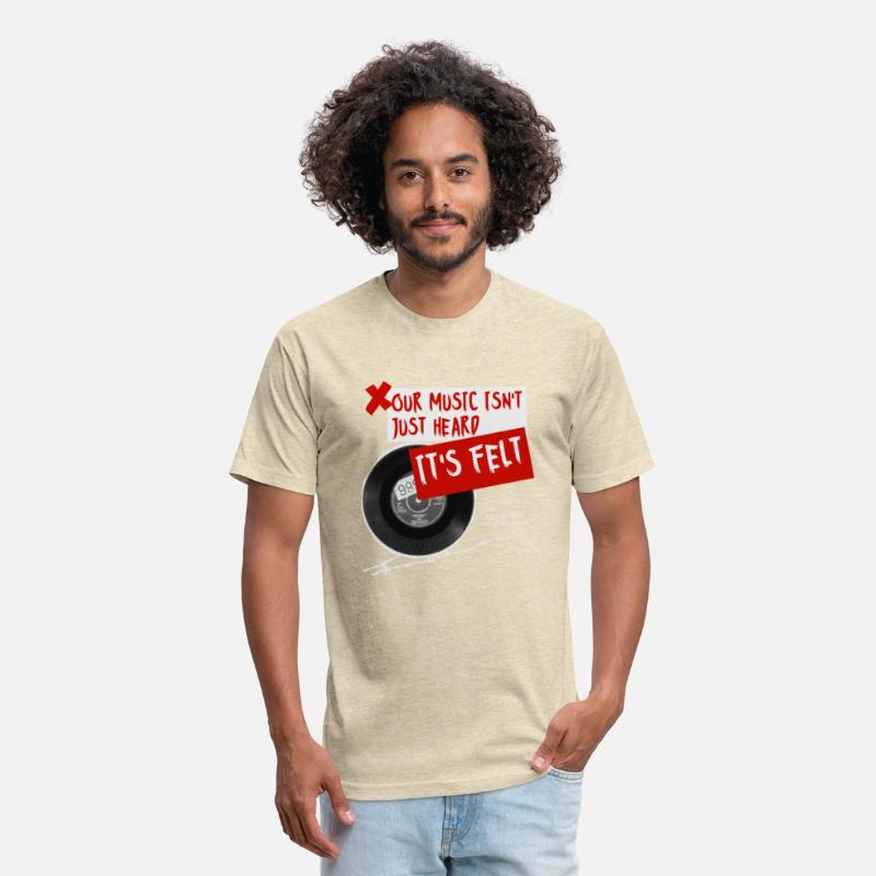 Black Red Grunge Music T Shirt