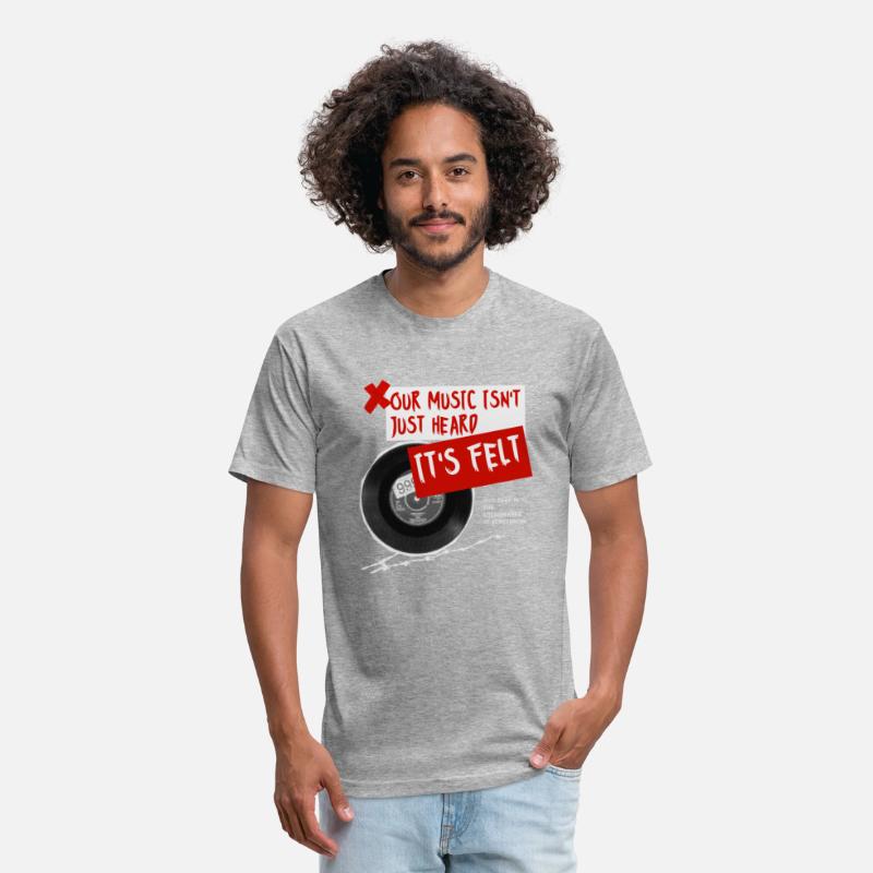 Black Red Grunge Music T Shirt