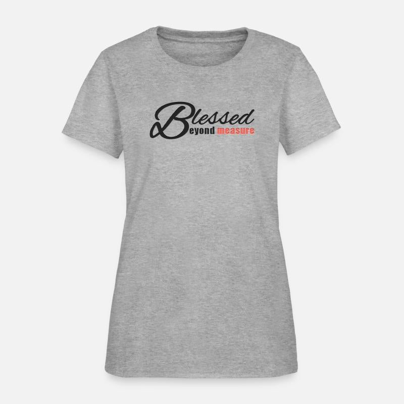 Blessed Beyond Measure Christianity Verse Shirts