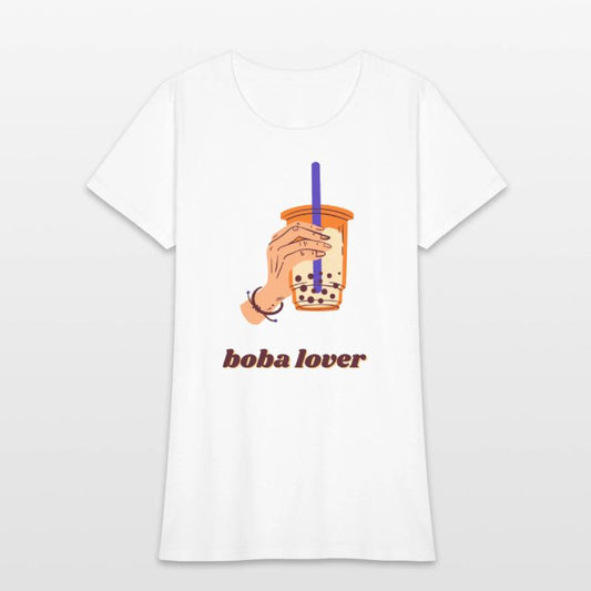 Boba Lover- hand holding boba tea drink