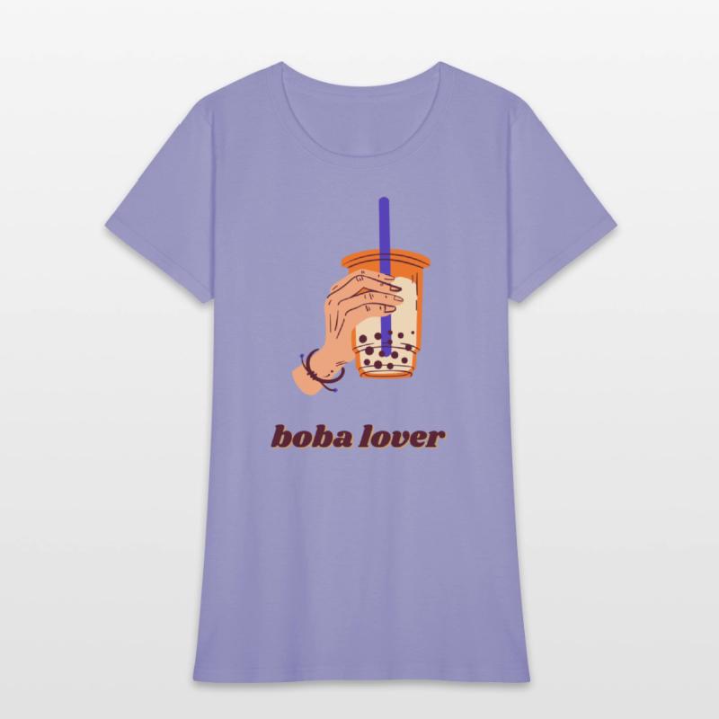 Boba Lover- hand holding boba tea drink