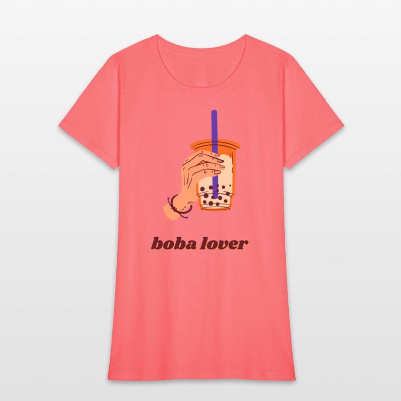 Boba Lover- hand holding boba tea drink