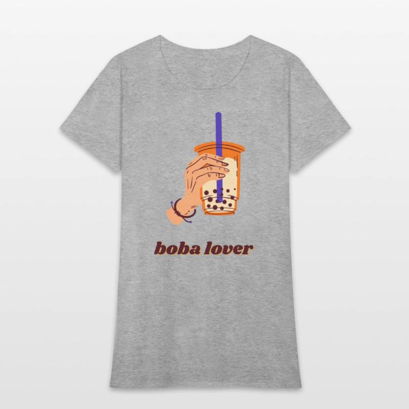 Boba Lover- hand holding boba tea drink