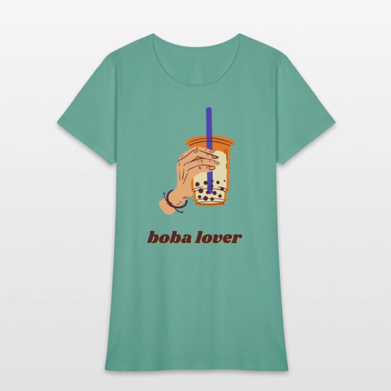 Boba Lover- hand holding boba tea drink