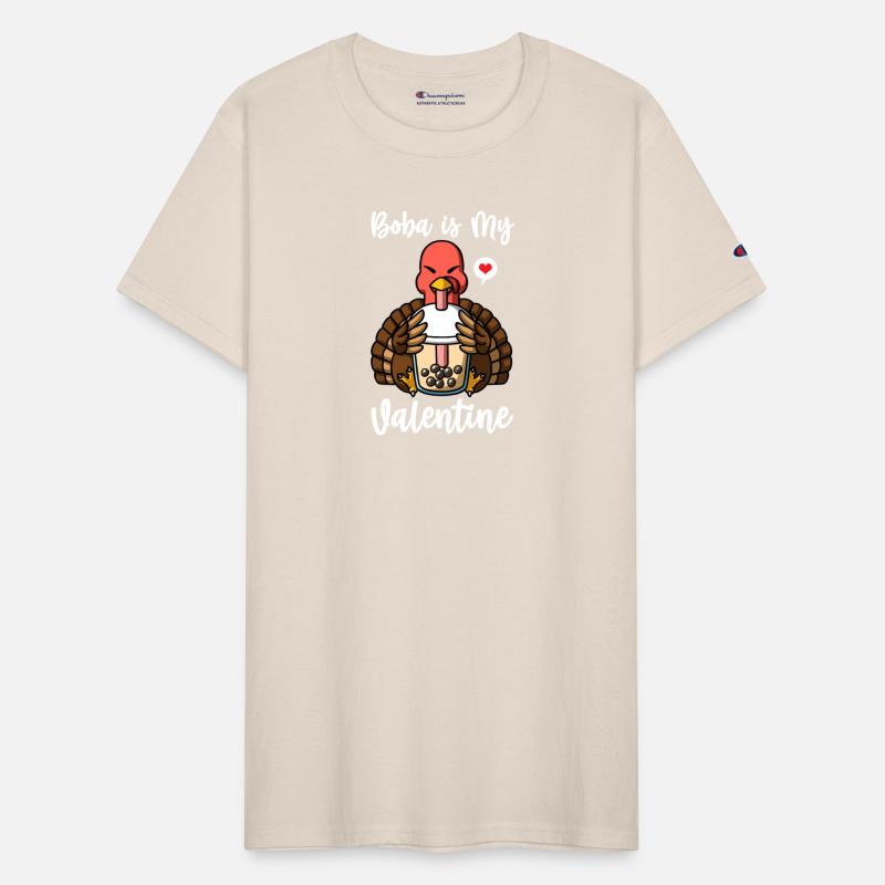 Boba Tea Is My Valentine Turkey Anti Valentines