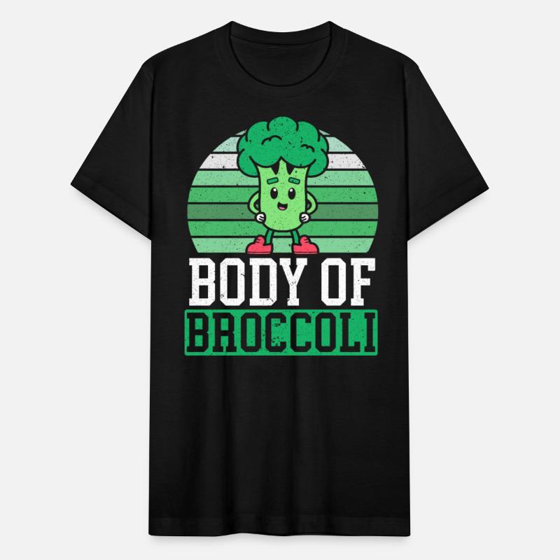 Body By Broccoli Vegetable Vegan Broccoholic