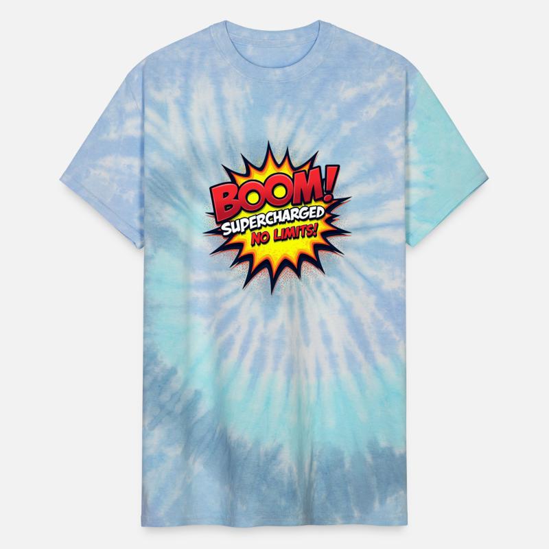 Bold and Colorful Graphic Boom Supercharged