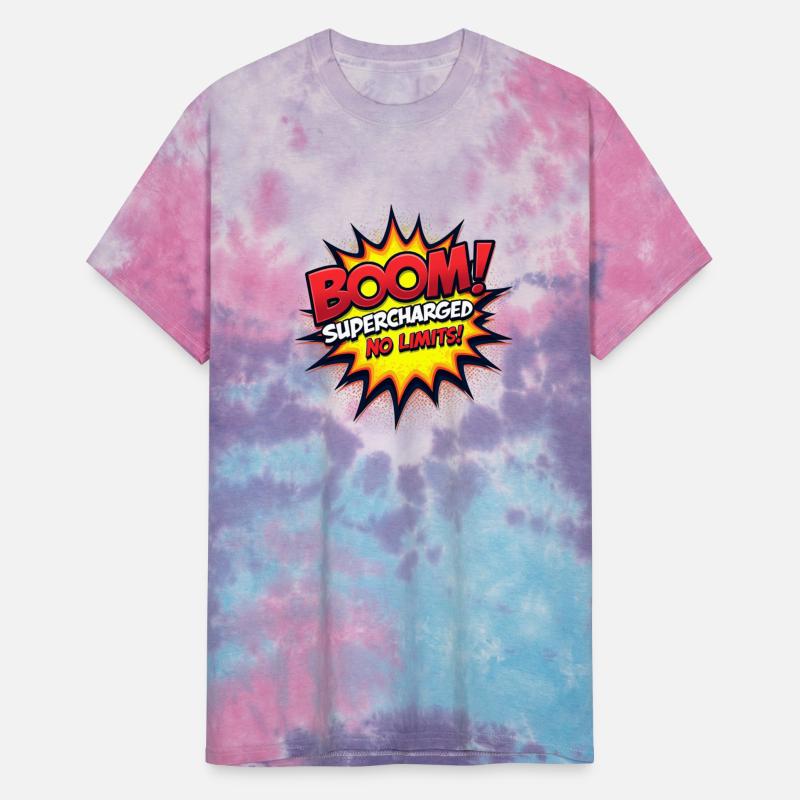Bold and Colorful Graphic Boom Supercharged