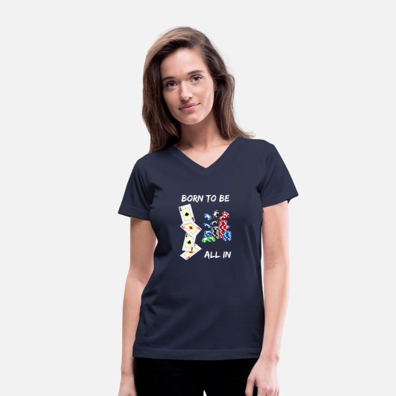Born To Be All In Poker T-Shirt