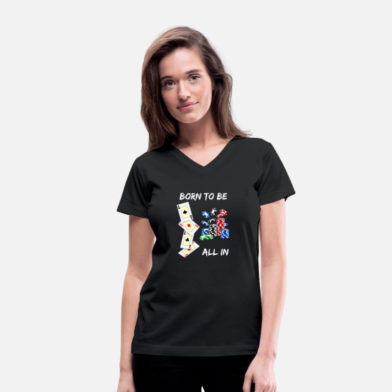 Born To Be All In Poker T-Shirt