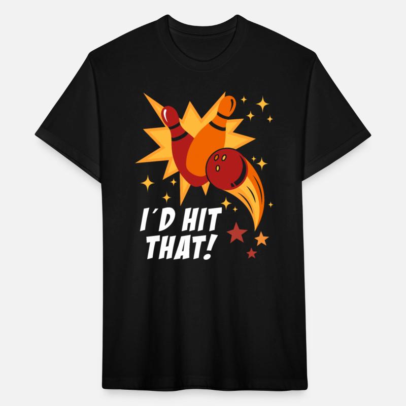 Bowling Player I'd Hit That! Bowling Alley Bowling