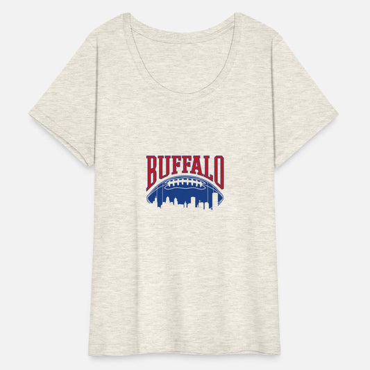 Buffalo Football Vintage Skyline New York Bills Ma