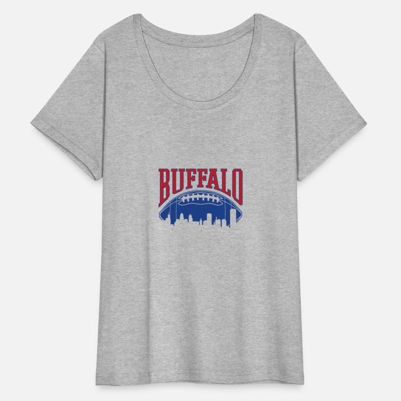 Buffalo Football Vintage Skyline New York Bills Ma