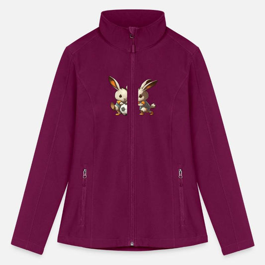 Bunnies playing football soccer cute bunny ball