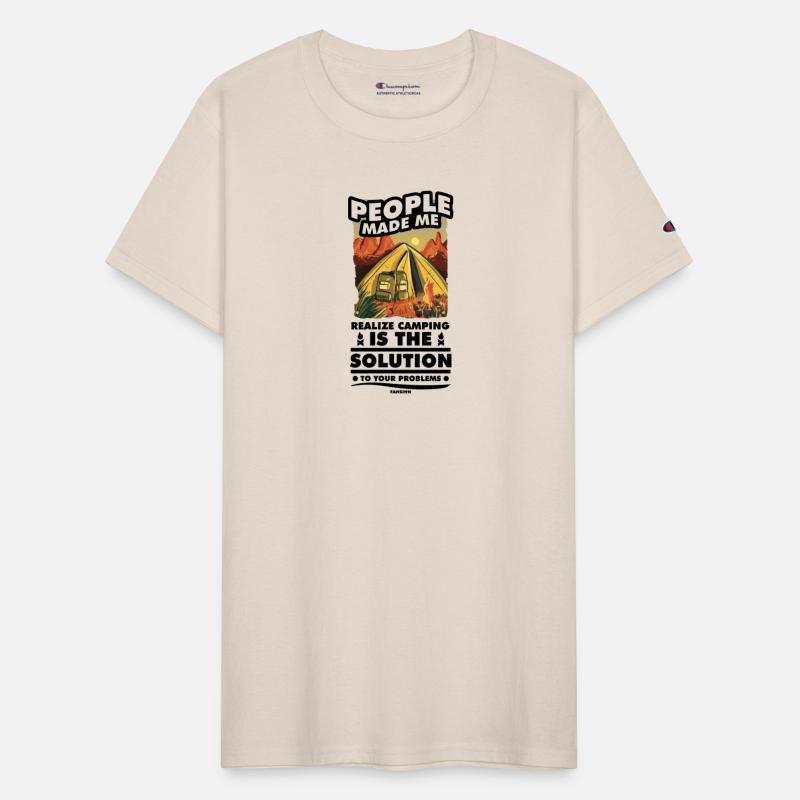 Camping campsite vacation tent gift