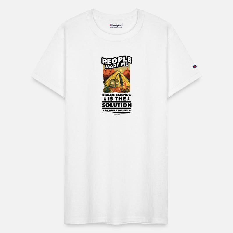 Camping campsite vacation tent gift