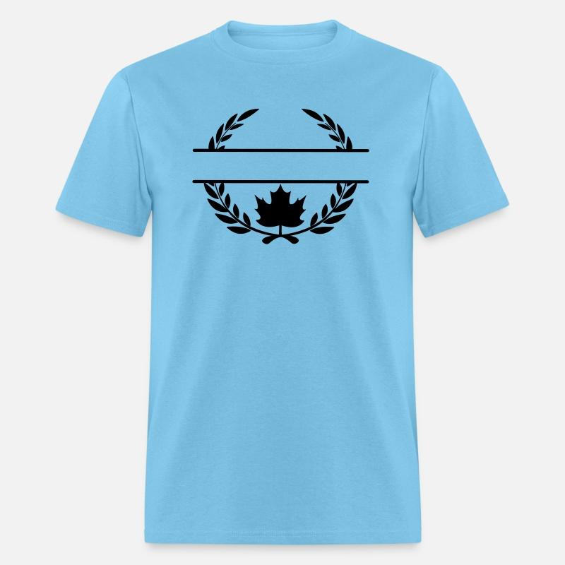 Canada maple leaf laurel wreath