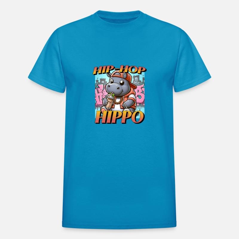 Cartoon Hip-hop Hippo