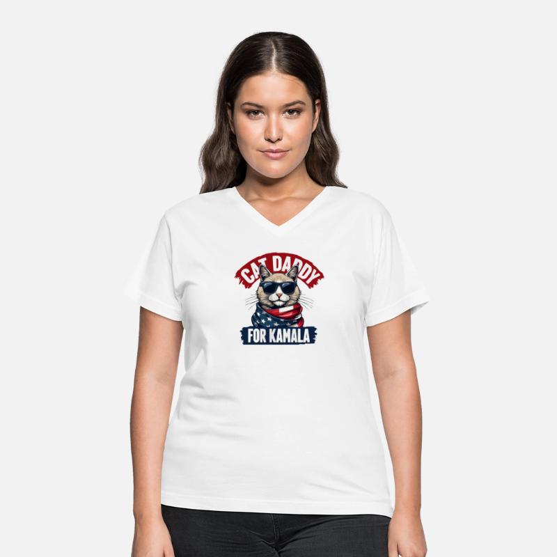 Cat Daddies for Kamala Funny Cat Dad Vote Election