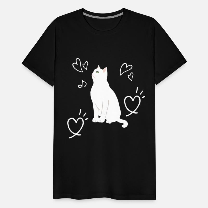 Cat Love Heart Kitten Children
