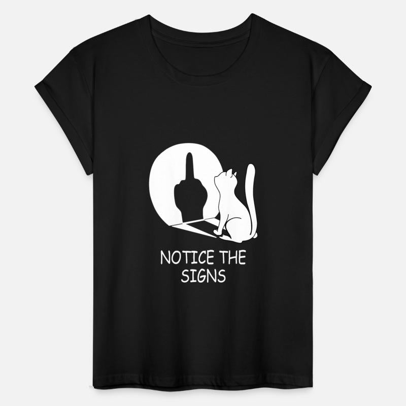 Cat notice the signs