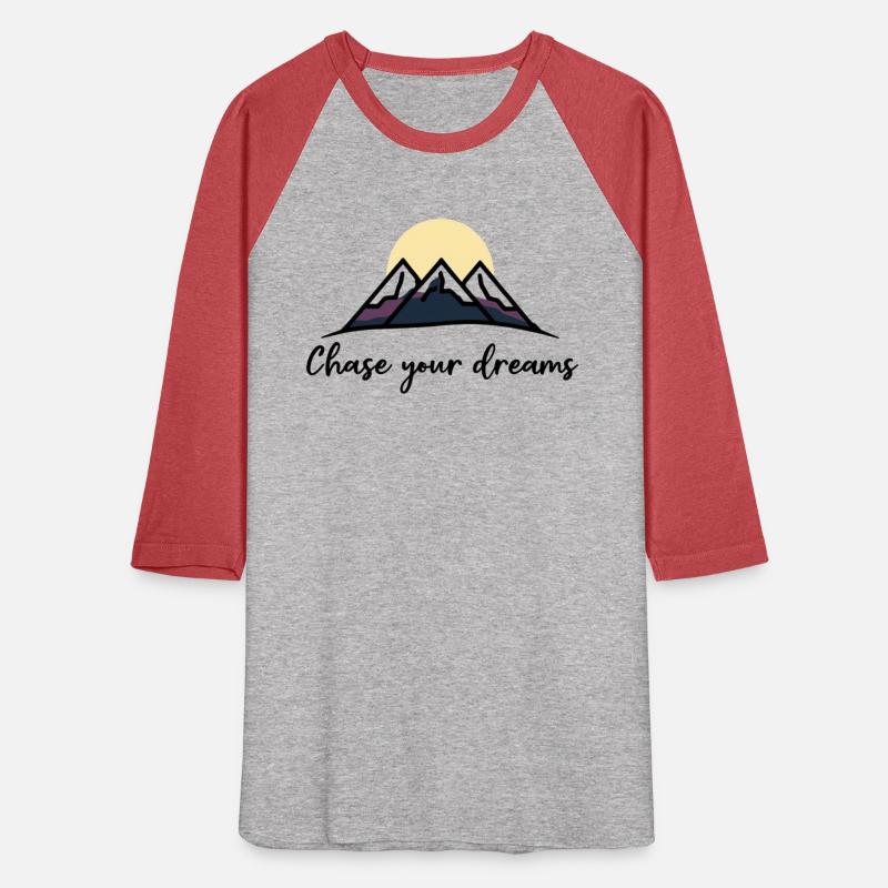 Chase Your Dreams Minimalist Mountain