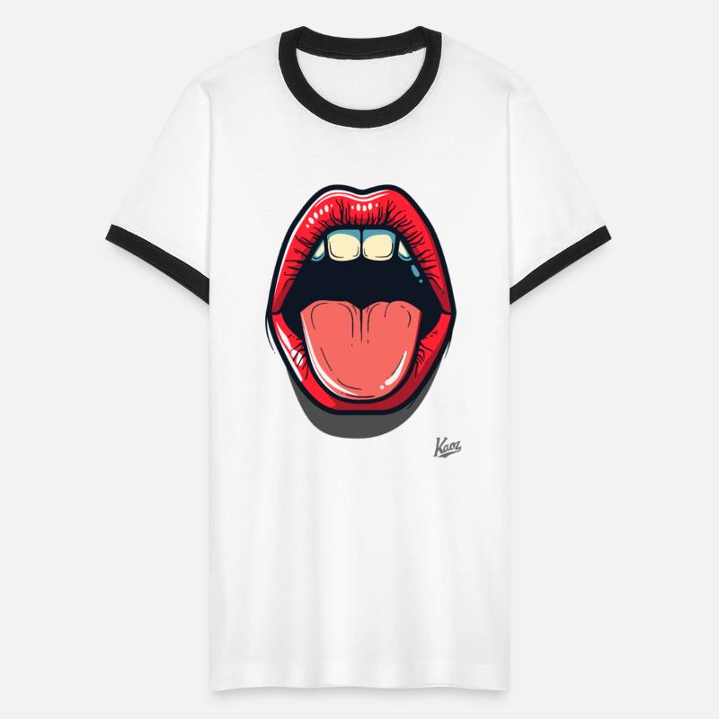 Cheeky Open Mouth with Tongue Out