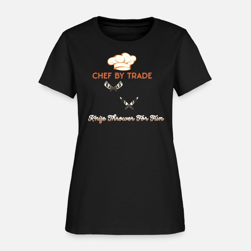 Chef By Trade Knife Thrower for Fun