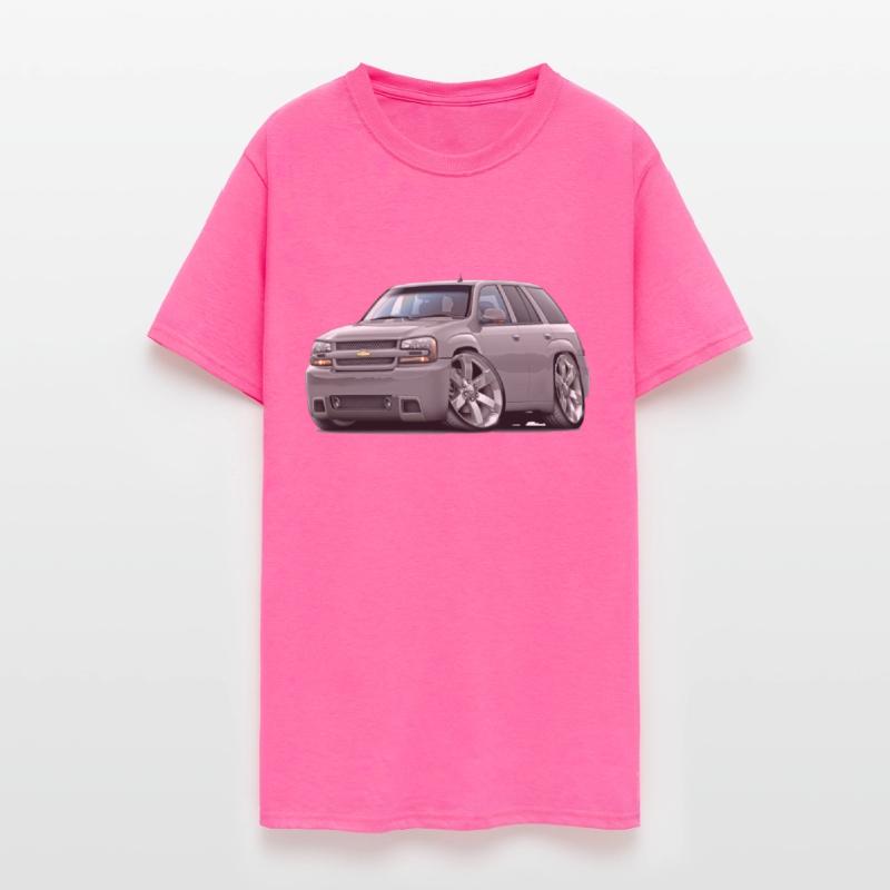 Chevy Trailblazer silver truck