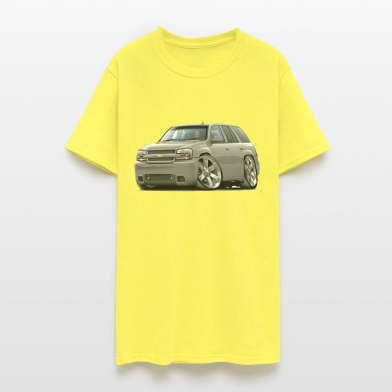 Chevy Trailblazer silver truck