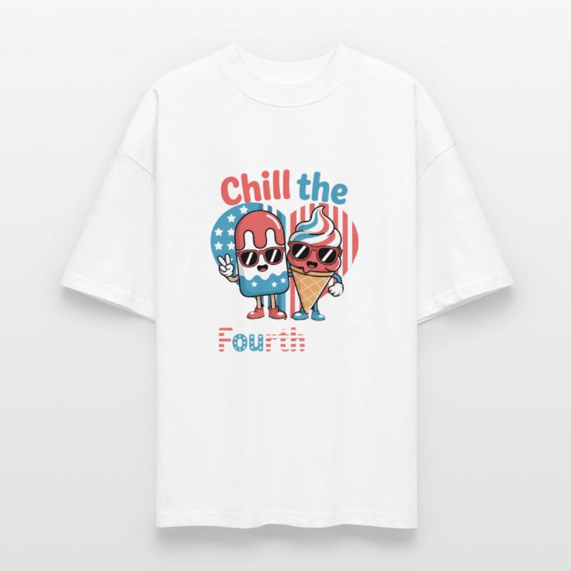 Chill The Fourth Out Patriotic Ice Cream