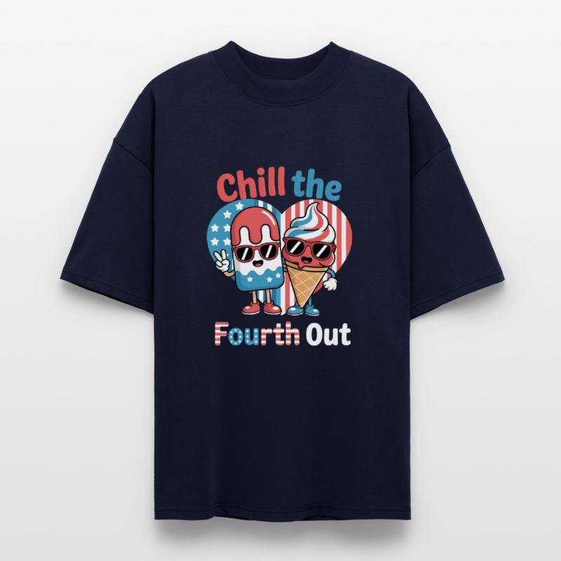 Chill The Fourth Out Patriotic Ice Cream