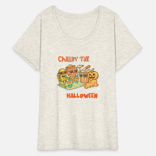 chilling till halloween summerween design