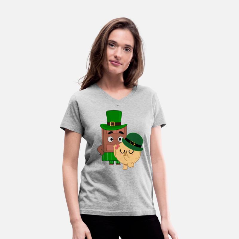 Choco And Pancake in Irish Hats Cute St Patrick's